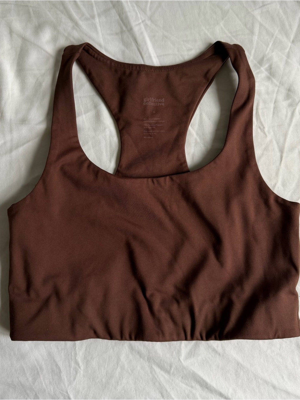 Girlfriend Collective Sports Bra and Biker Shorts Set - Picture 2 of 7